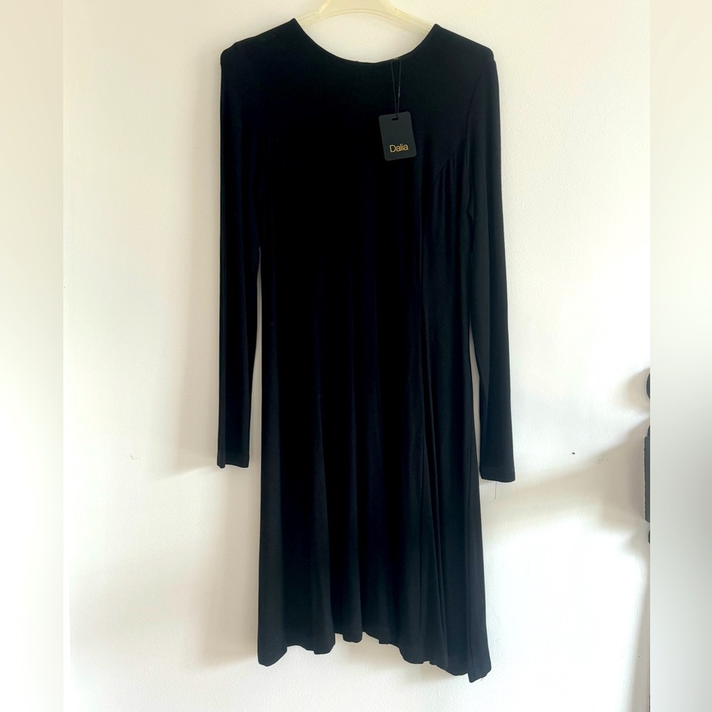 NWT Black knee length dress